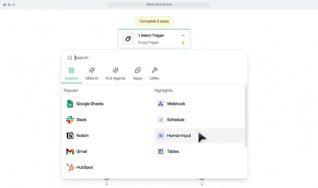 Meld AI Overview Demo